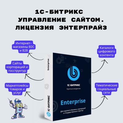 1С-Битрикс: Управление сайтом. Лицензия Энтерпрайз - купить в Сулюково